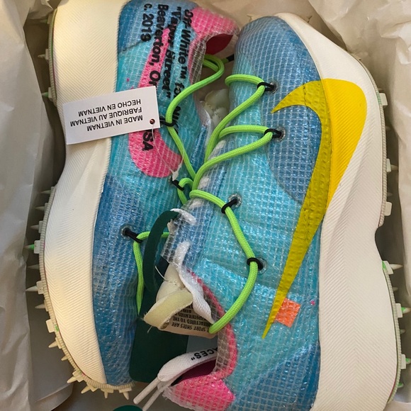 Off-White Shoes - **SOLD** Nike Vapor Street OW Polarized Blue Women